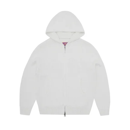 ALCATRAZ HEAVY KNIT ZIP HOODIE - 1