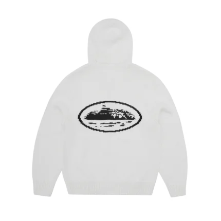ALCATRAZ HEAVY KNIT ZIP HOODIE