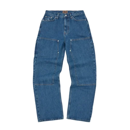 EMBOSSED Corteiz DENIM WORK PANT - 1