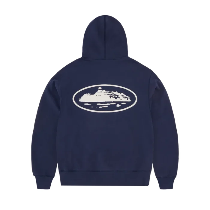 Island Puff Print Zip Hoodie - 1